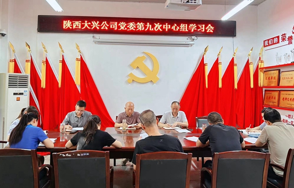 大興染織：公司黨委召開(kāi)中心組學(xué)習會(huì )